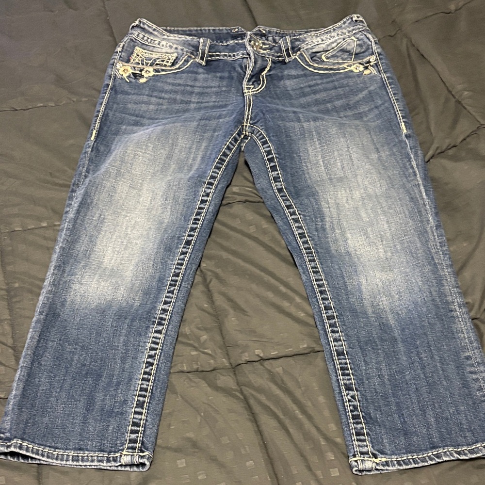 Vigoss Women's Boot Cut Jeans in Faded Blue